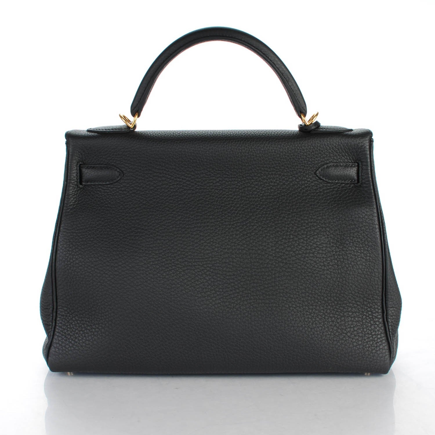 Hermes Togo Kelly Retourne 32 Black 3 of 25
