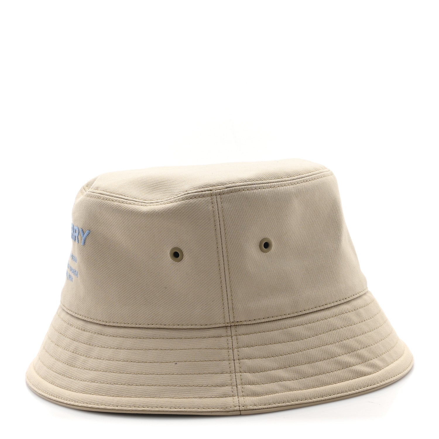 Burberry Cotton Canvas Bucket Hat M Beige 5 of 9