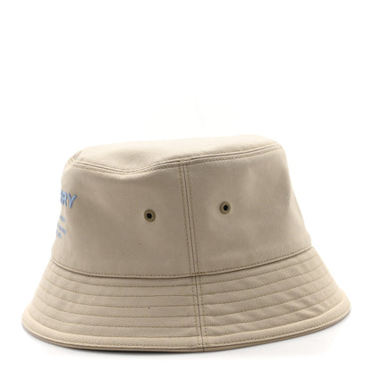 Burberry Cotton Canvas Bucket Hat M Beige 5 of 9