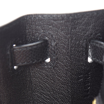 Hermes Epsom Kelly Sellier 25 Black 9 of 11