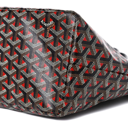 Goyard Goyardine Saint Louis Claire Voie PM Black Red 7 of 7