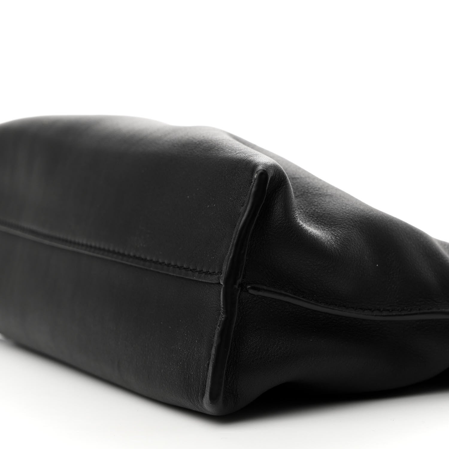 Loewe Calfskin Mini Flamenco Knot Clutch Black 10 of 11