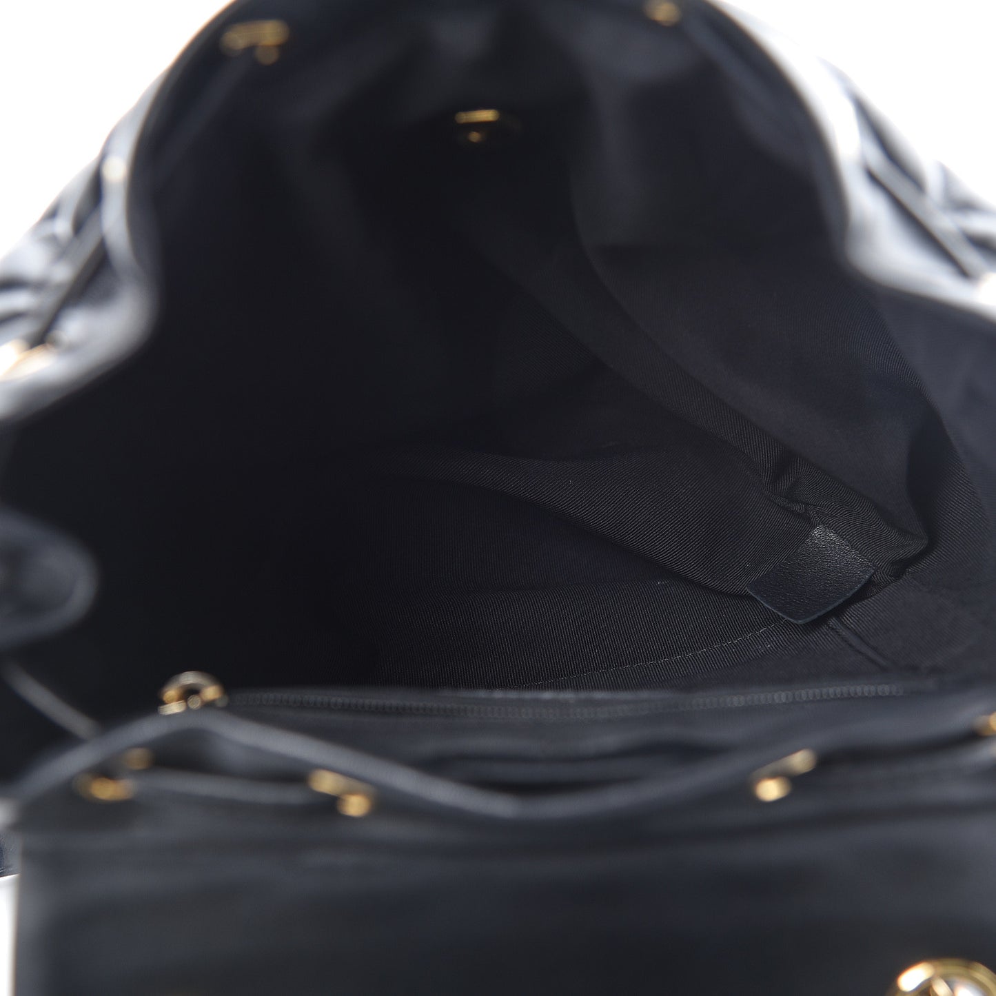 Lambskin Quilted Small Urban Spirit Backpack Black