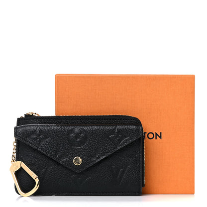 Louis Vuitton Empreinte Recto Verso Card Holder Black 7 of 7