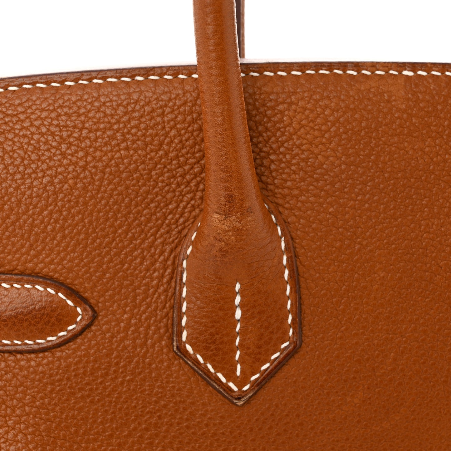 Natural Barenia Faubourg Birkin 30 Fauve