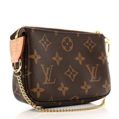 Louis Vuitton LOUIS VUITTON Monogram Mini Pochette Accessories 3 of 7