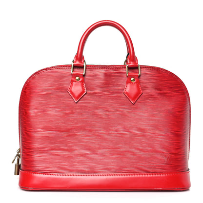Louis Vuitton Epi Alma PM Castillan Red 1 of 9