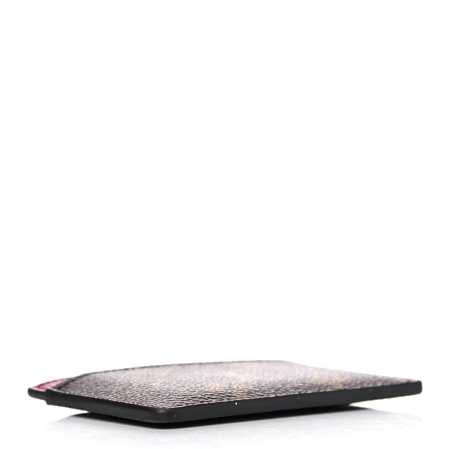 Monogram Card Holder Fuchsia