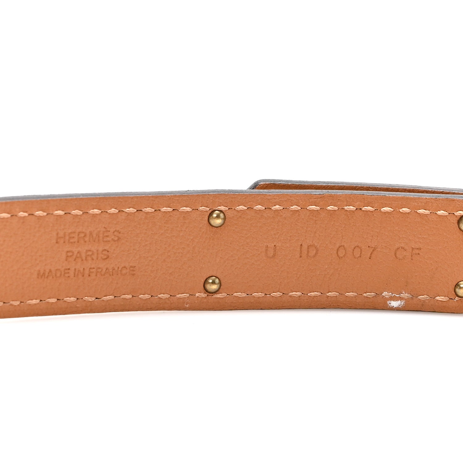 Hermes Epsom Kelly Belt Black 3 of 3