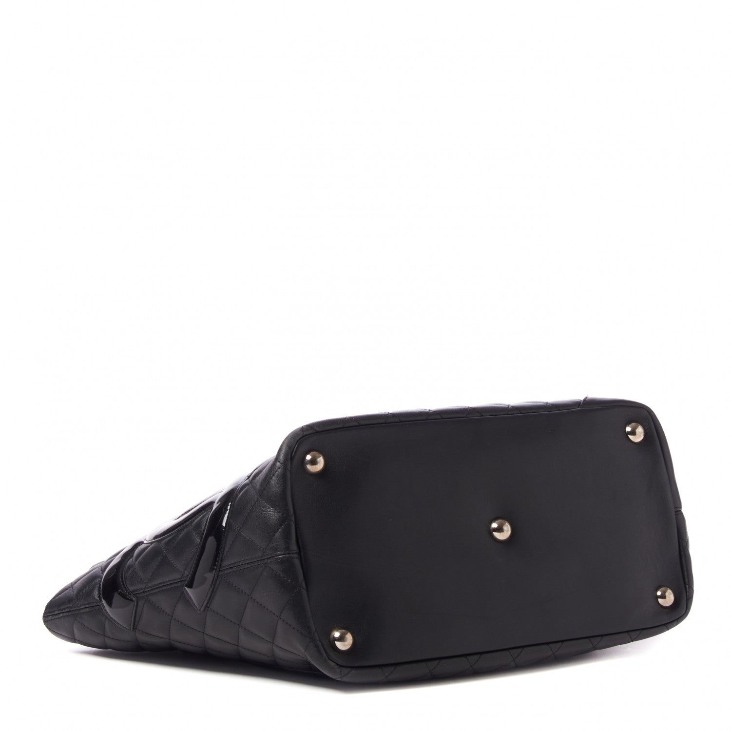 Chanel Calfskin Quilted Large Cambon Tote Black 3 of 9