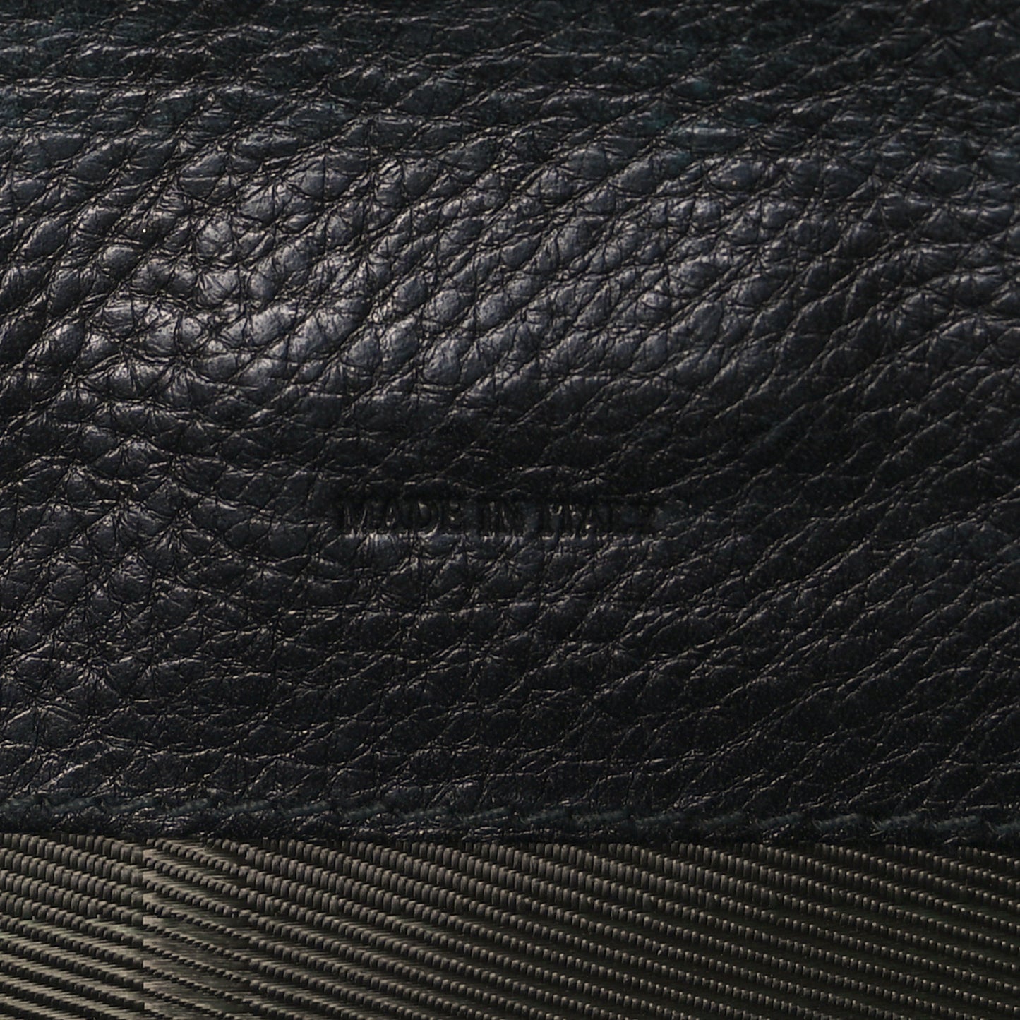 Calfskin Mega Check Continental Wallet Black