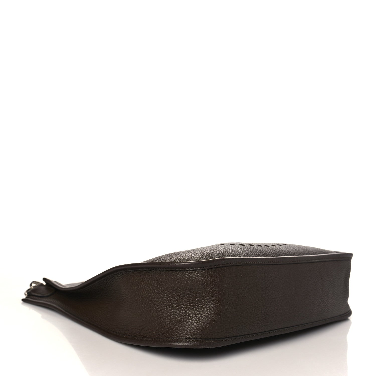 Hermes Taurillon Clemence Evelyne GM Chocolate 3 of 8