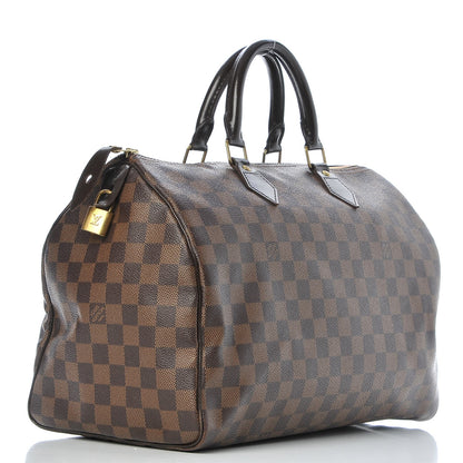 Louis Vuitton Damier Ebene Speedy 35 3 of 13