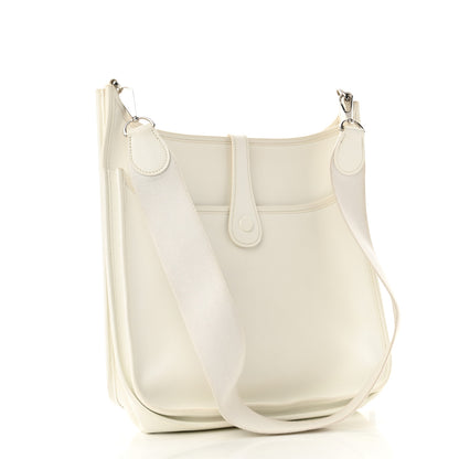 Hermes Epsom Evelyne II PM White 3 of 16