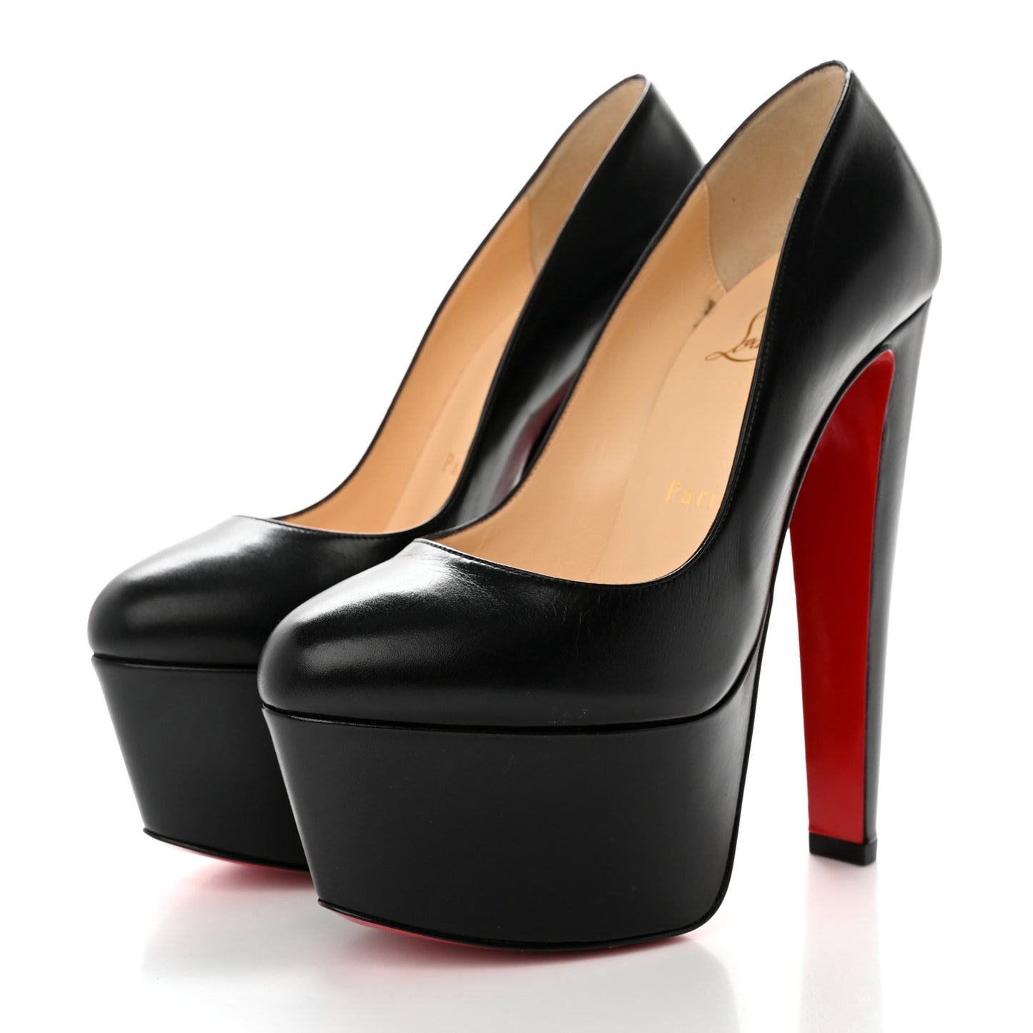 Shiny Calfskin Alta Vicky 160 Pumps 36.5 Black