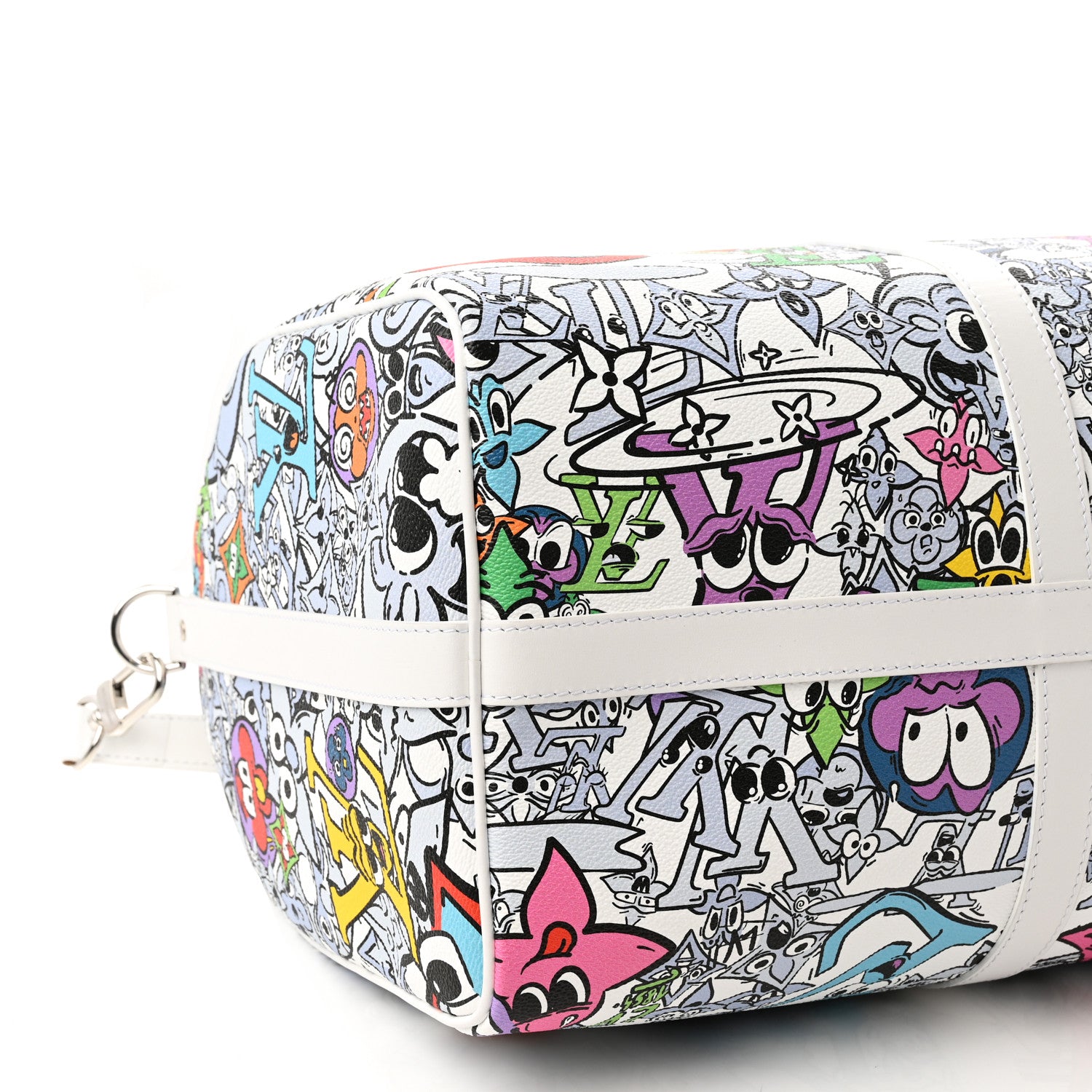 Louis Vuitton Monogram Comics Keepall Bandouliere 50 Multicolor 7 of 8