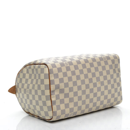 Louis Vuitton Damier Azur Speedy 30 4 of 6