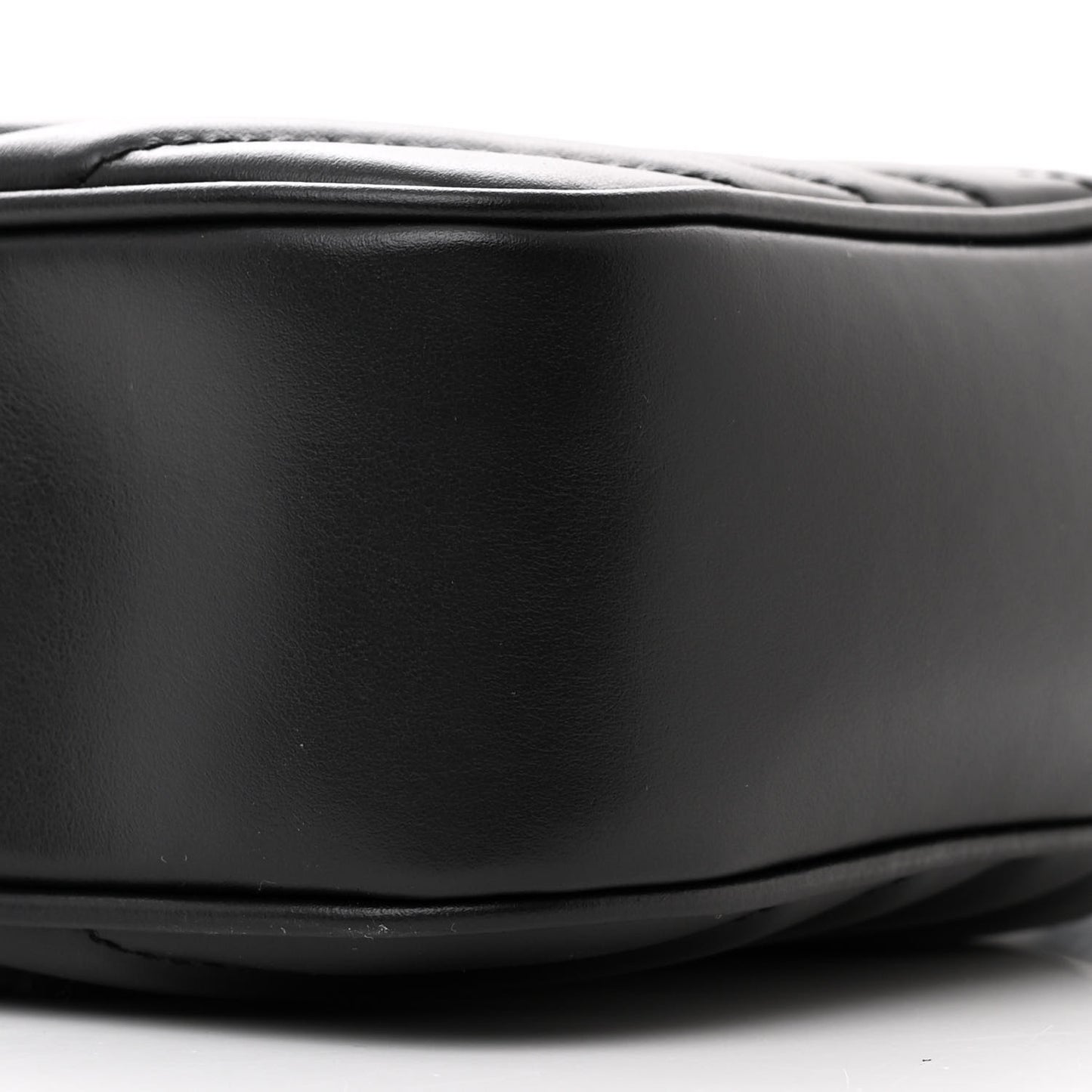 Calfskin Matelasse Monogram Lou Camera Bag Black