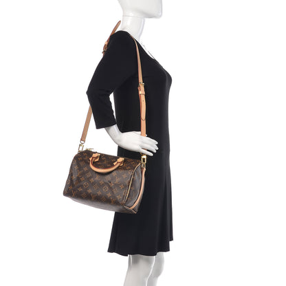Louis Vuitton Monogram Speedy Bandouliere 25 2 of 9