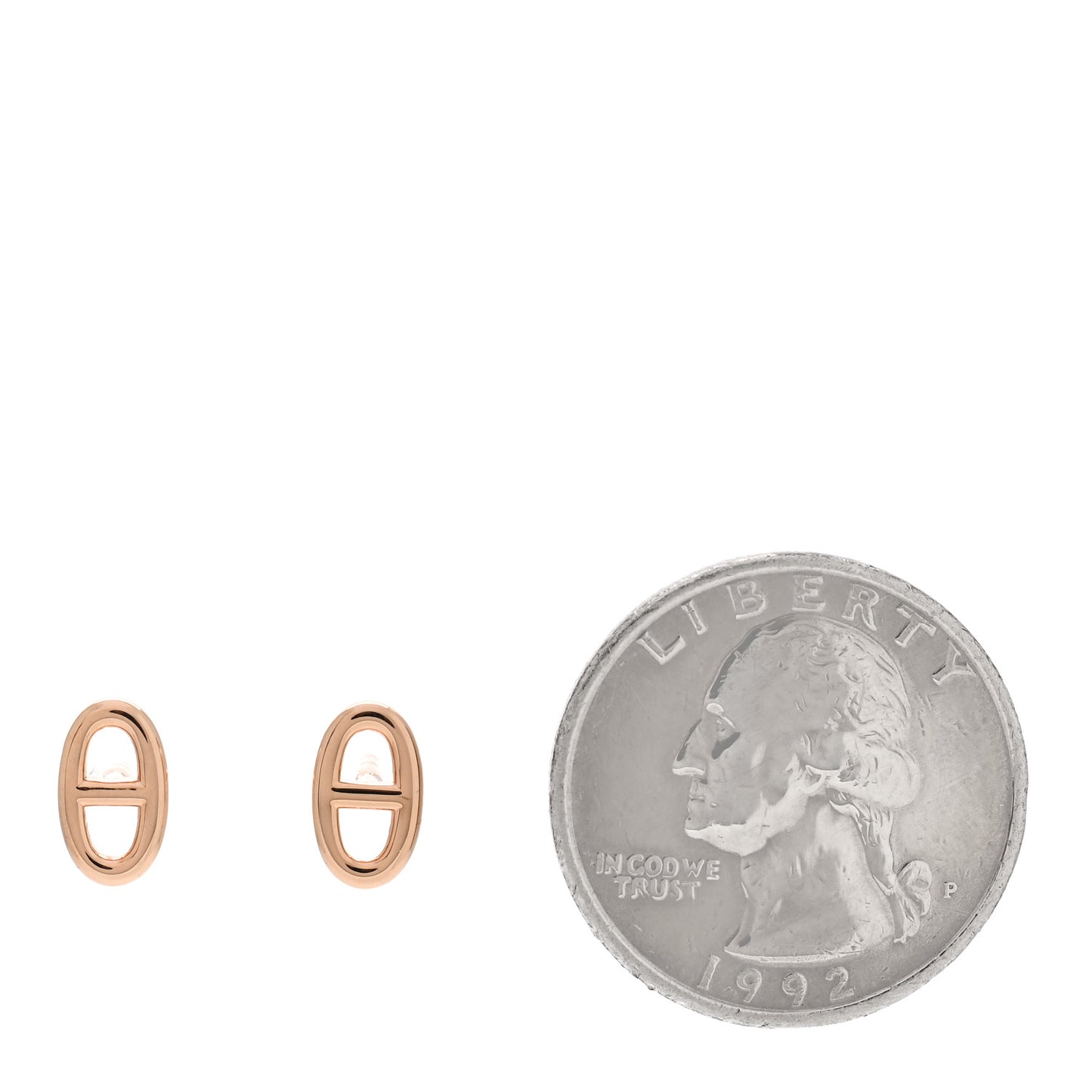 18K Rose Gold TPM Farandole Stud Earrings