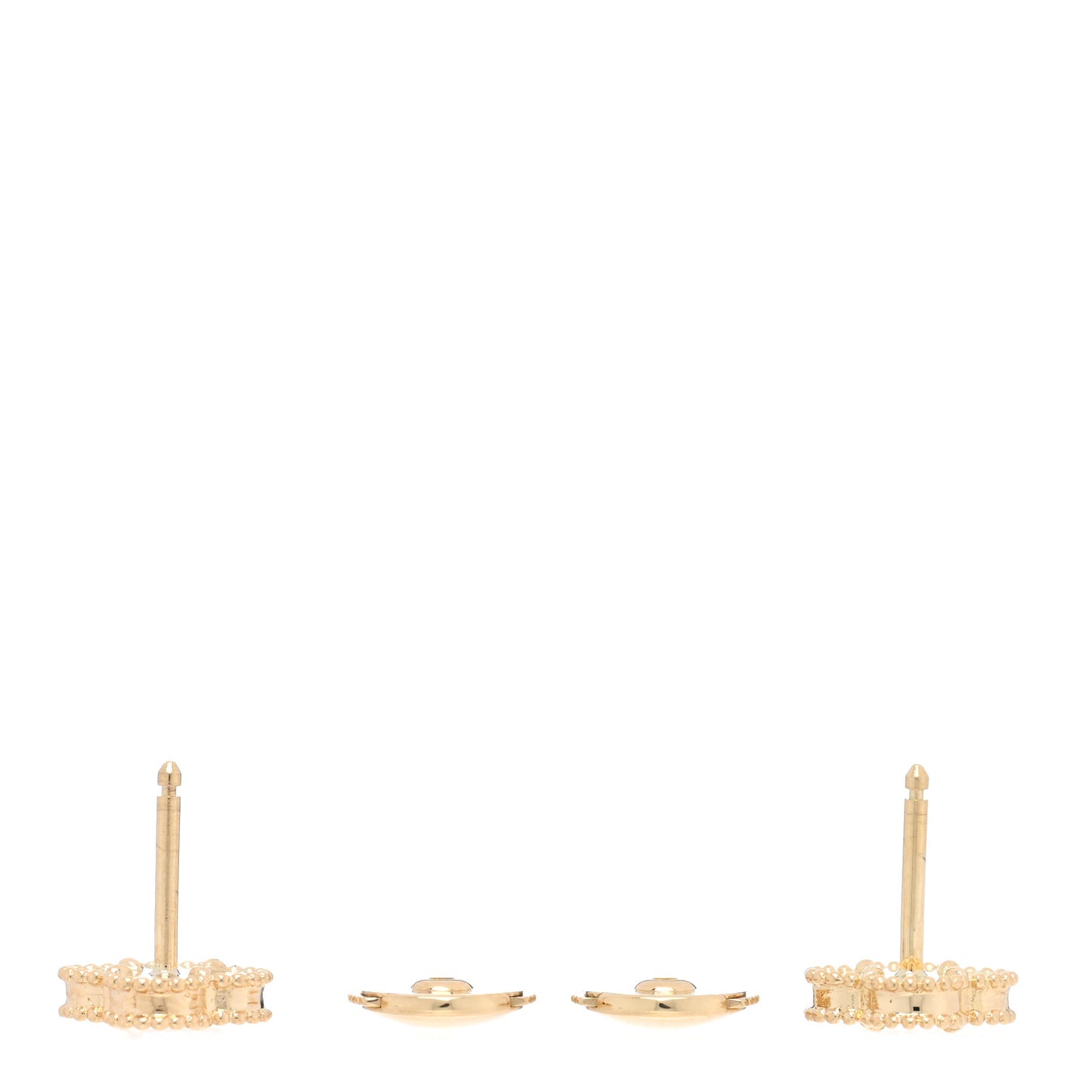 18K Yellow Gold Mother of Pearl Sweet Alhambra Earrings