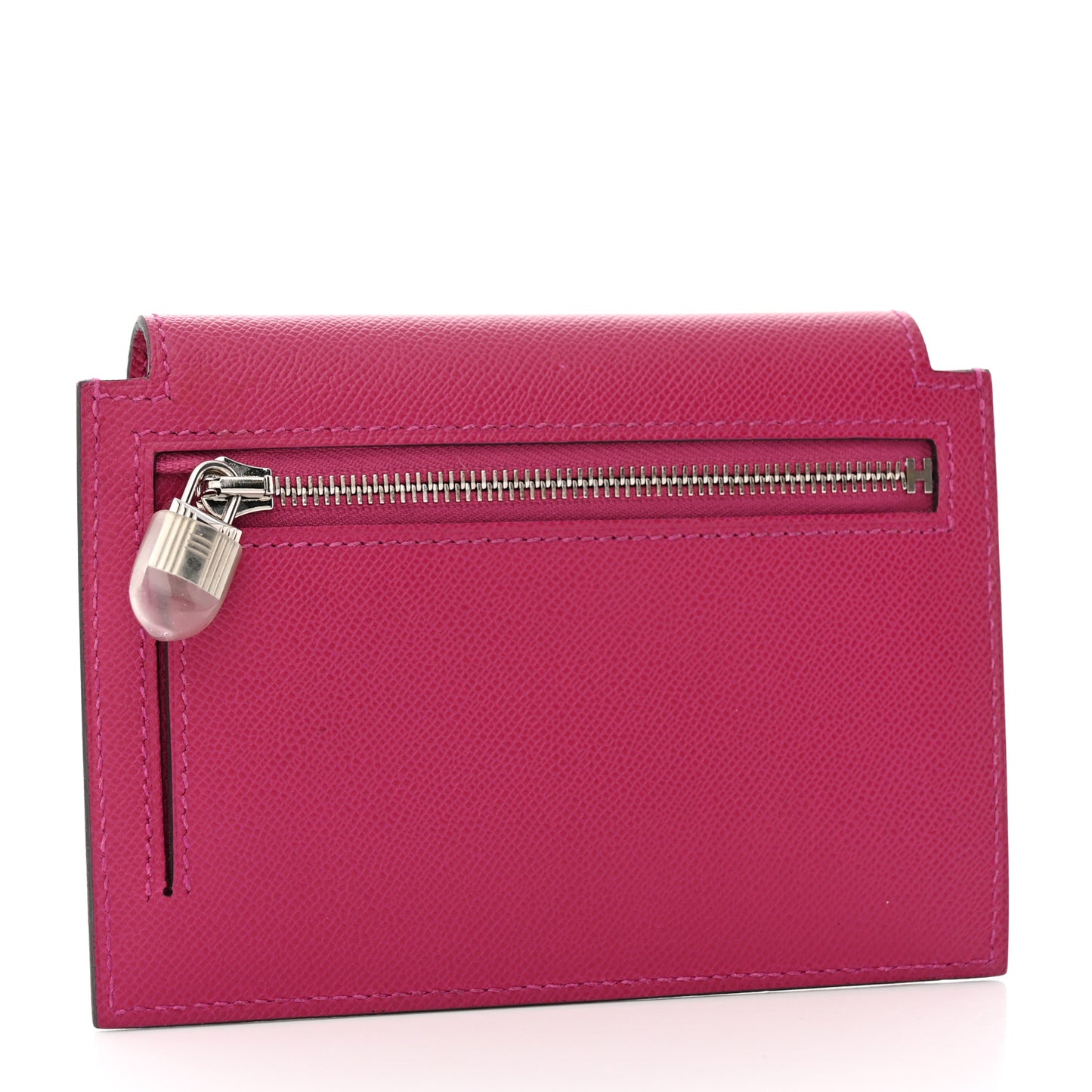 Epsom Kelly Pocket Compact Wallet Rose Mexico