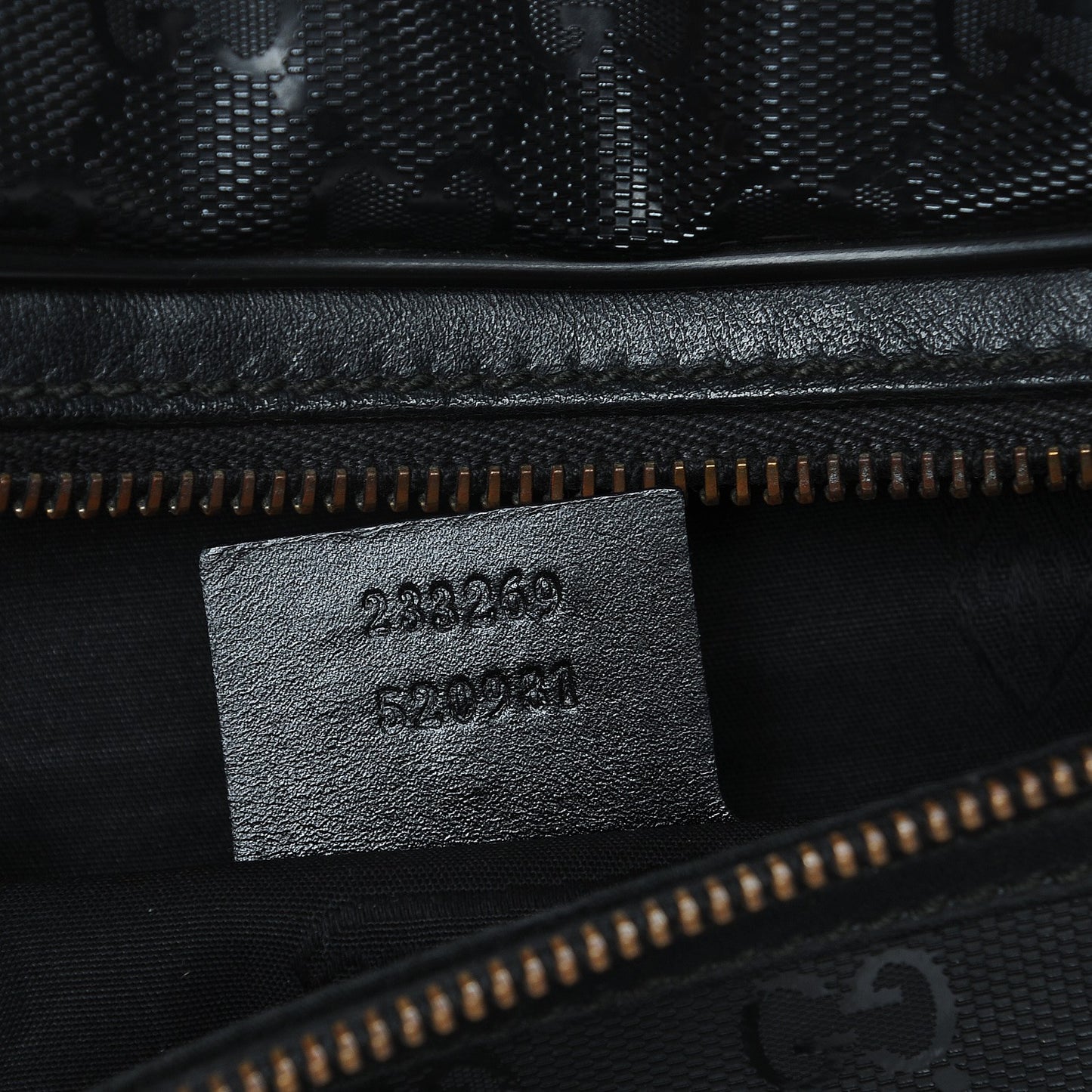 Imprime Monogram Belt Bag Black
