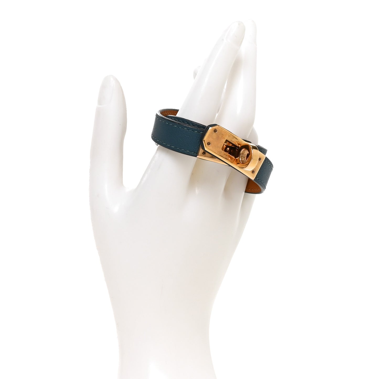 Swift Kelly Double Tour Bracelet S Bleu Agate