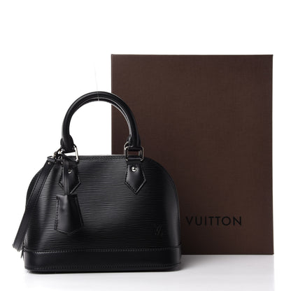 Louis Vuitton Epi Alma BB Black 11 of 11