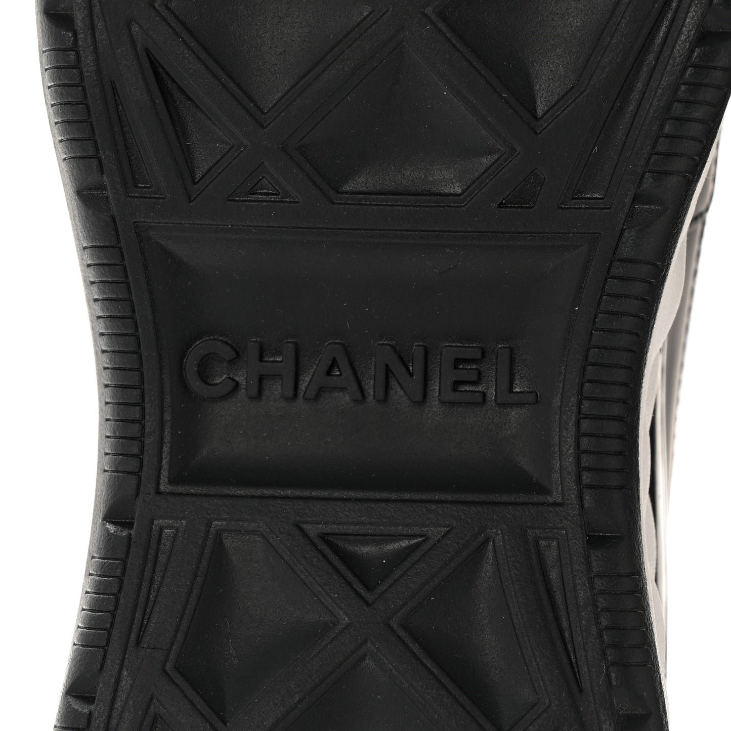 Velvet Calfskin Mixed Fibers CC Sneakers 38.5 Black
