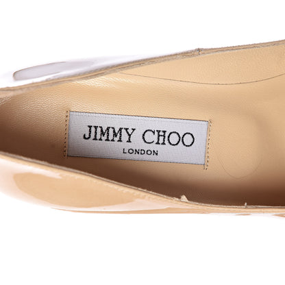 Jimmy Choo Patent Lilac 100 36 Nude 8 of 10