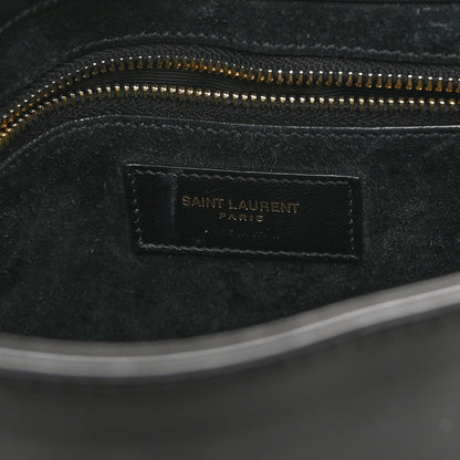 Saint Laurent Patent Le 5 A 7 Hobo Black 6 of 10