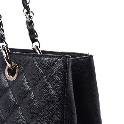 Chanel Caviar Quilted Grand Shopping Tote GST Black 17 of 17