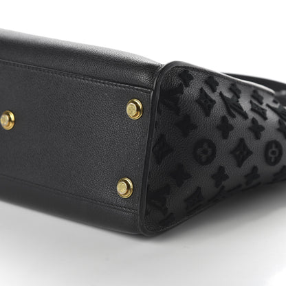 Louis Vuitton Calfskin Monogram Tufting On My Side Black 7 of 9