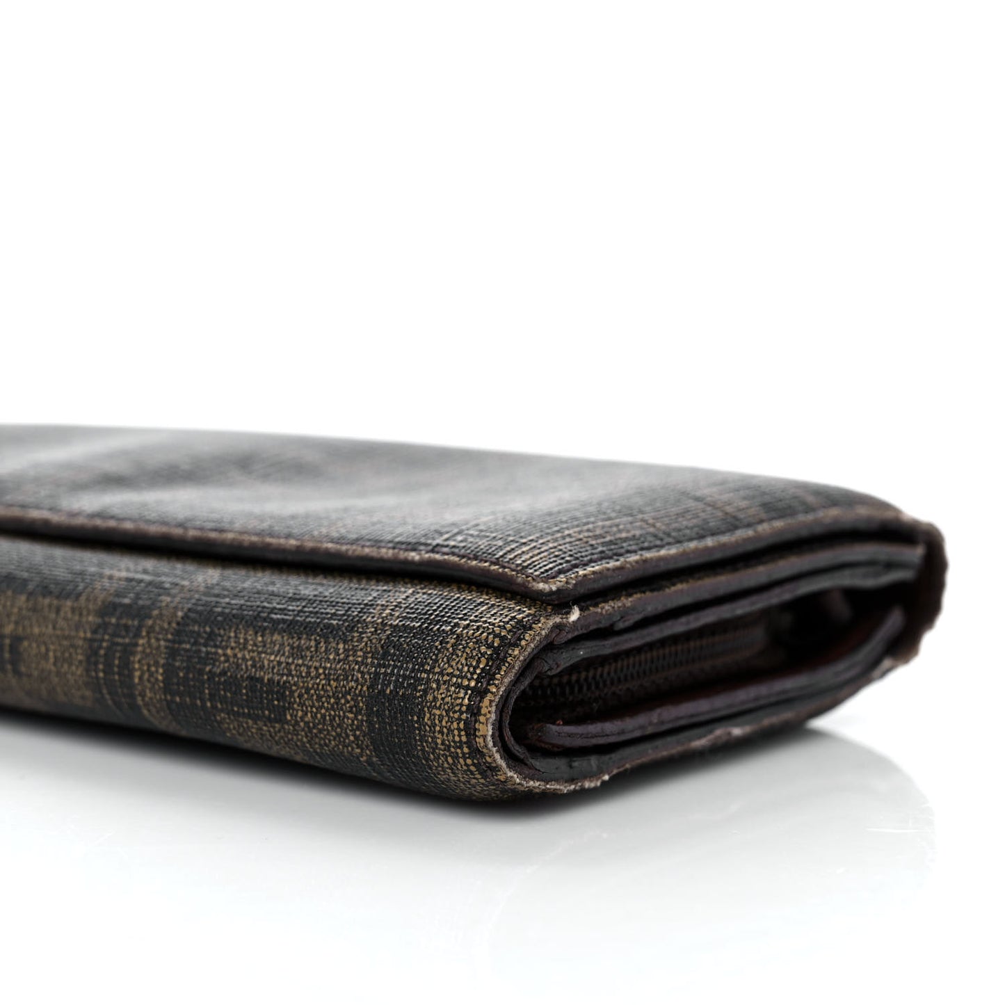 Zucca Spalmati Continental Wallet Tobacco Cioccolato