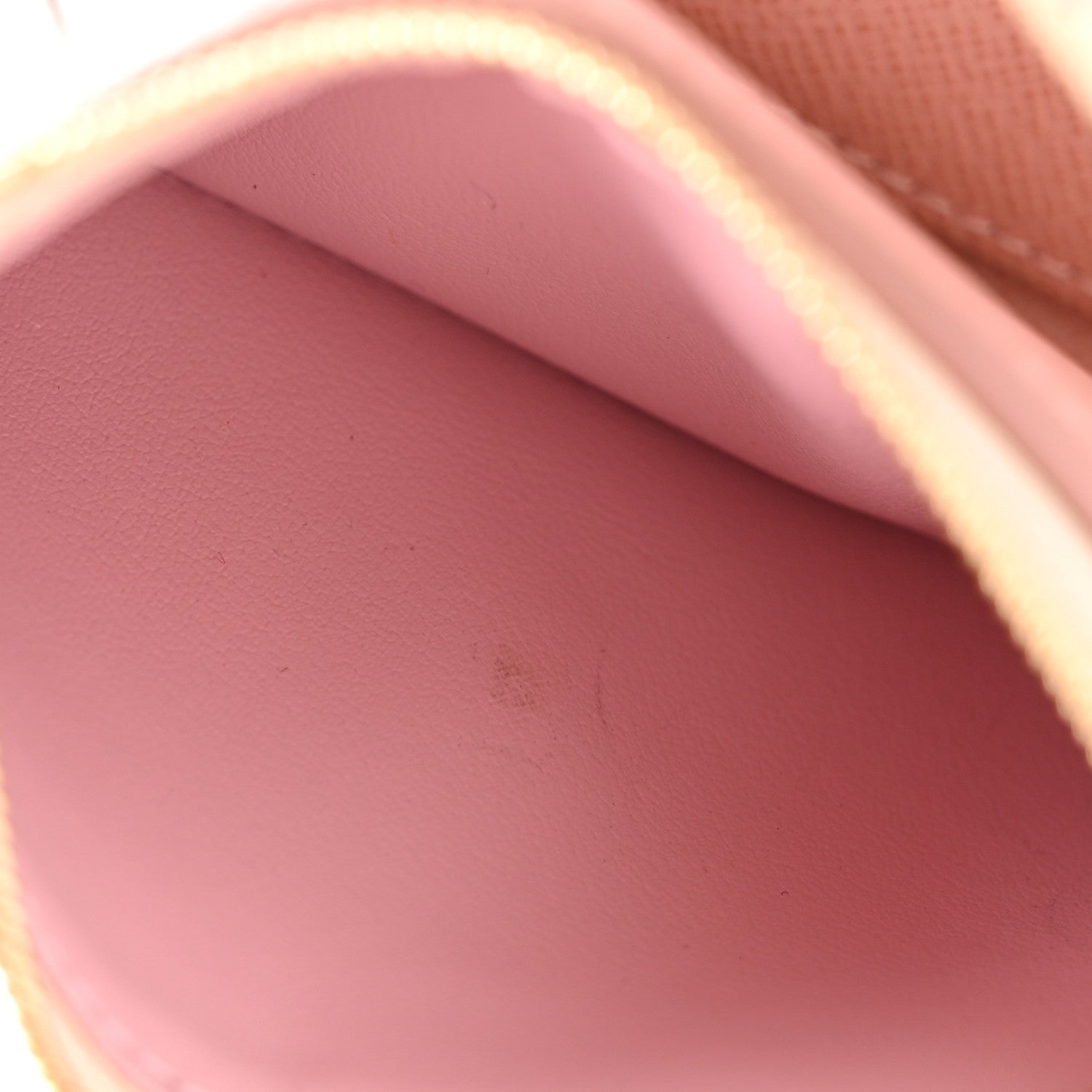 Louis Vuitton Damier Azur Victorine Wallet Rose Ballerine 7 of 9