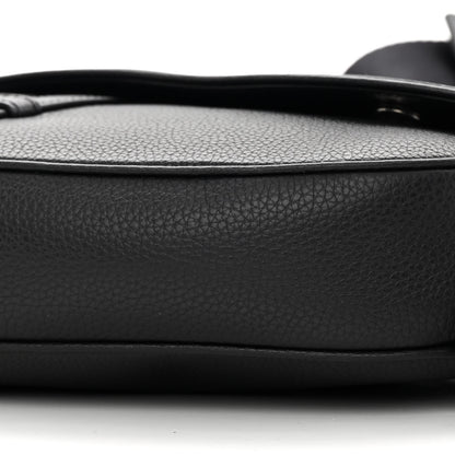 Christian Dior Grained Calfskin Mens Maxi Saddle Bag Back 11 of 15