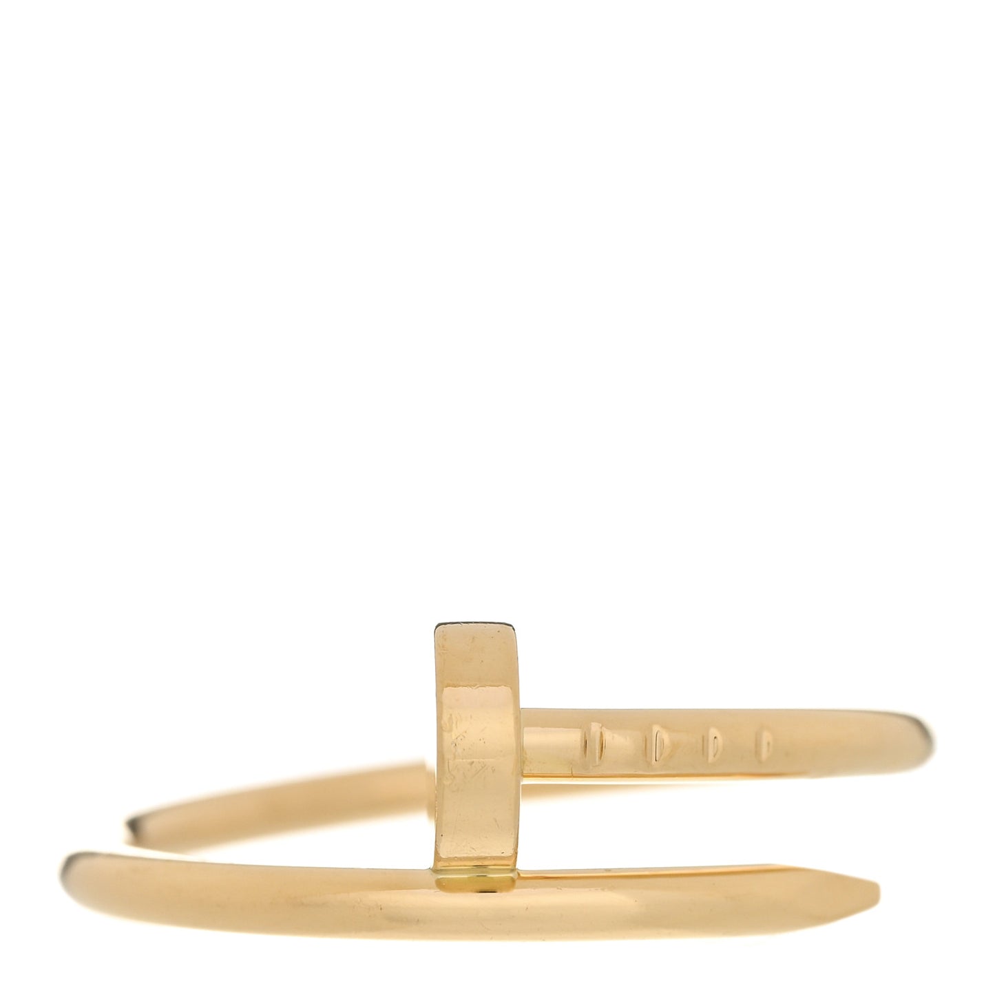 18K Yellow Gold Small Juste Un Clou Ring 55 7.25