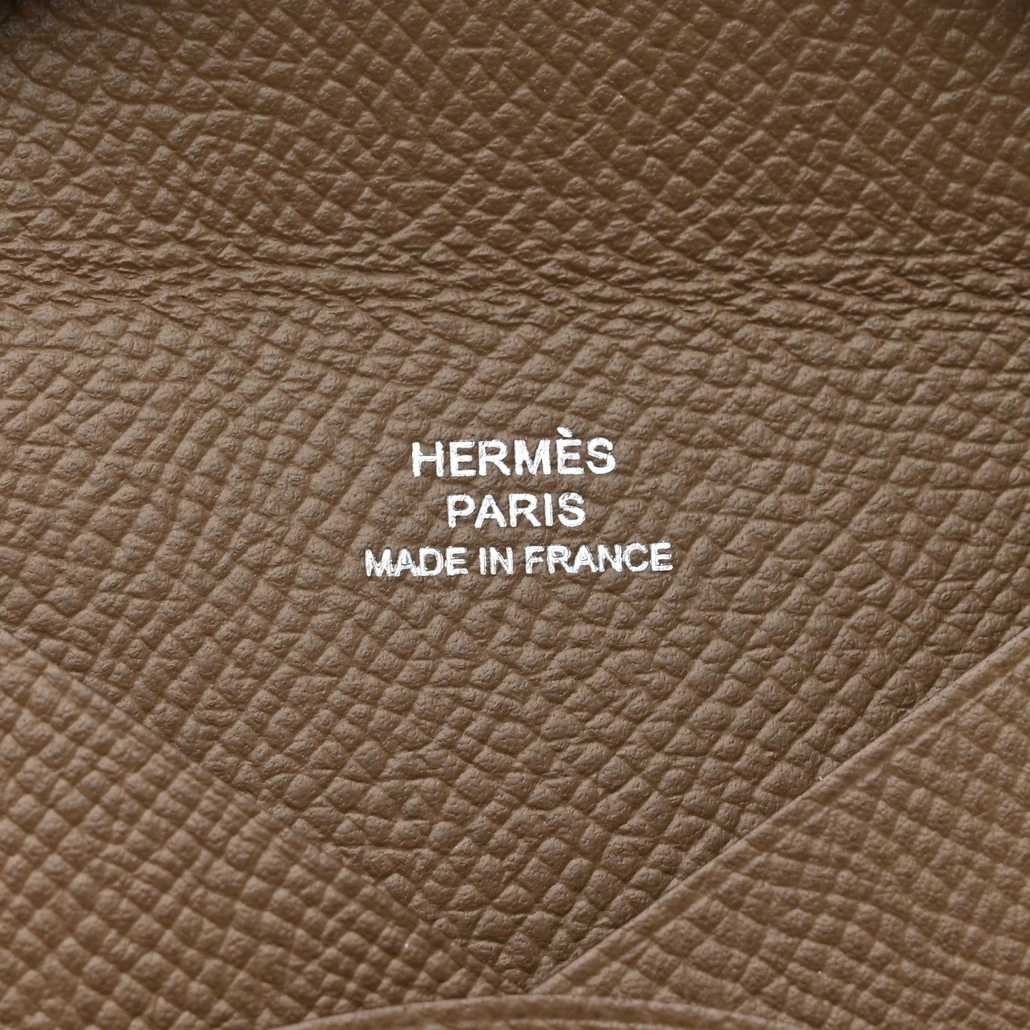 Epsom Calvi Card Case Etoupe