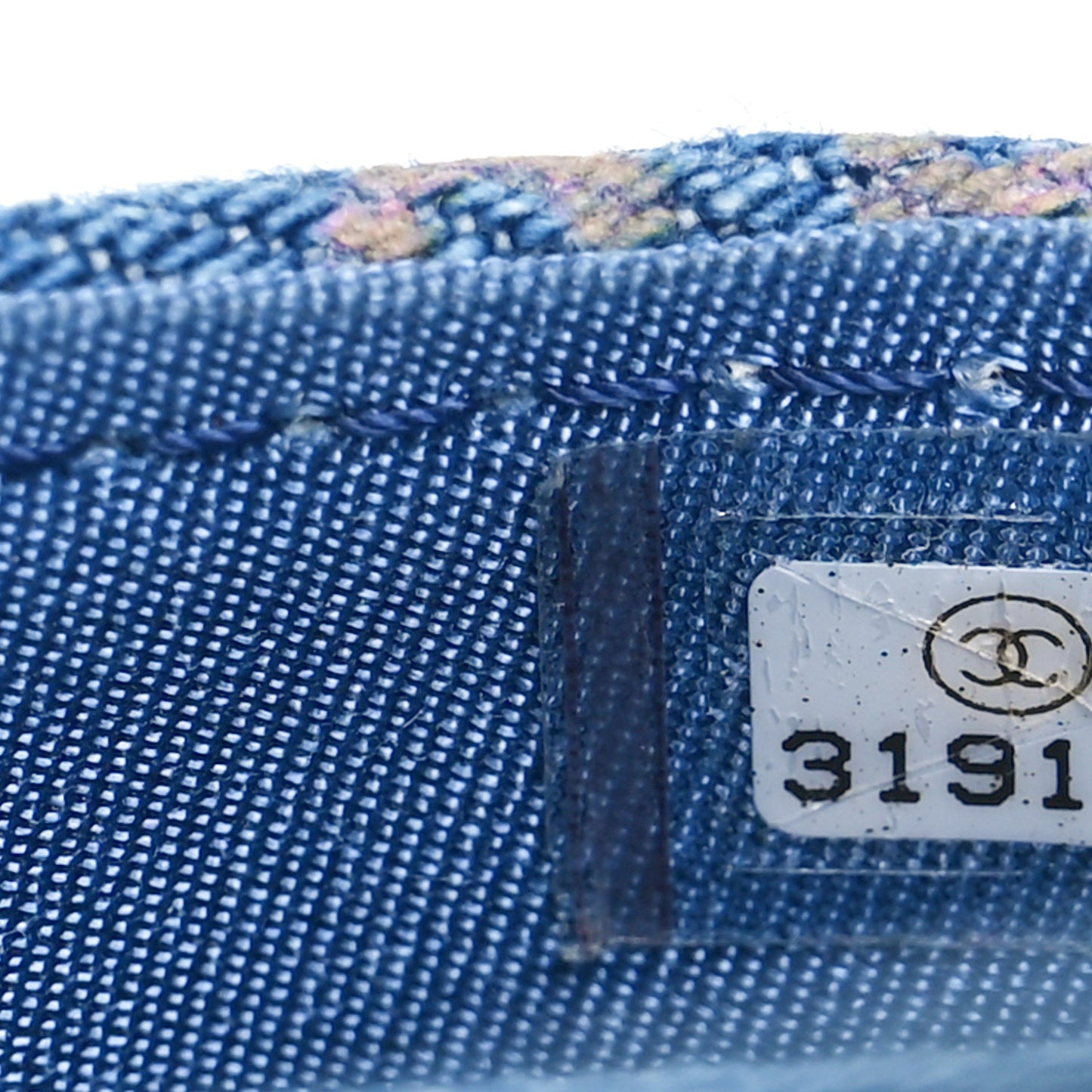 Denim Quilted Denim Mood Belt Bag Blue Multicolor