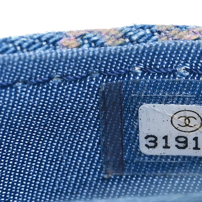 Chanel Denim Quilted Denim Mood Belt Bag Blue Multicolor 7 of 10