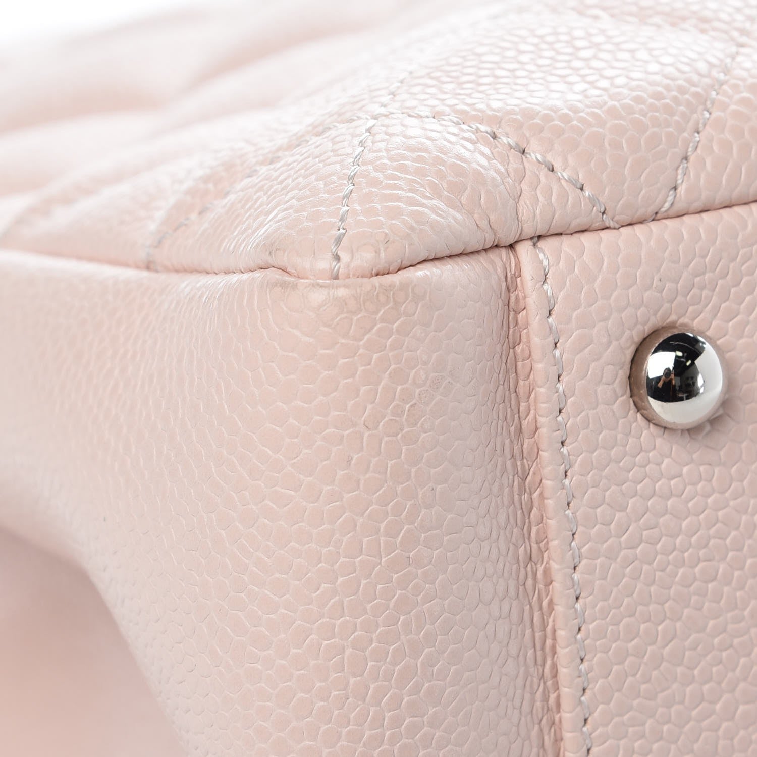 Chanel Caviar XL Grand Shopping Tote GST Light Pink 8 of 10