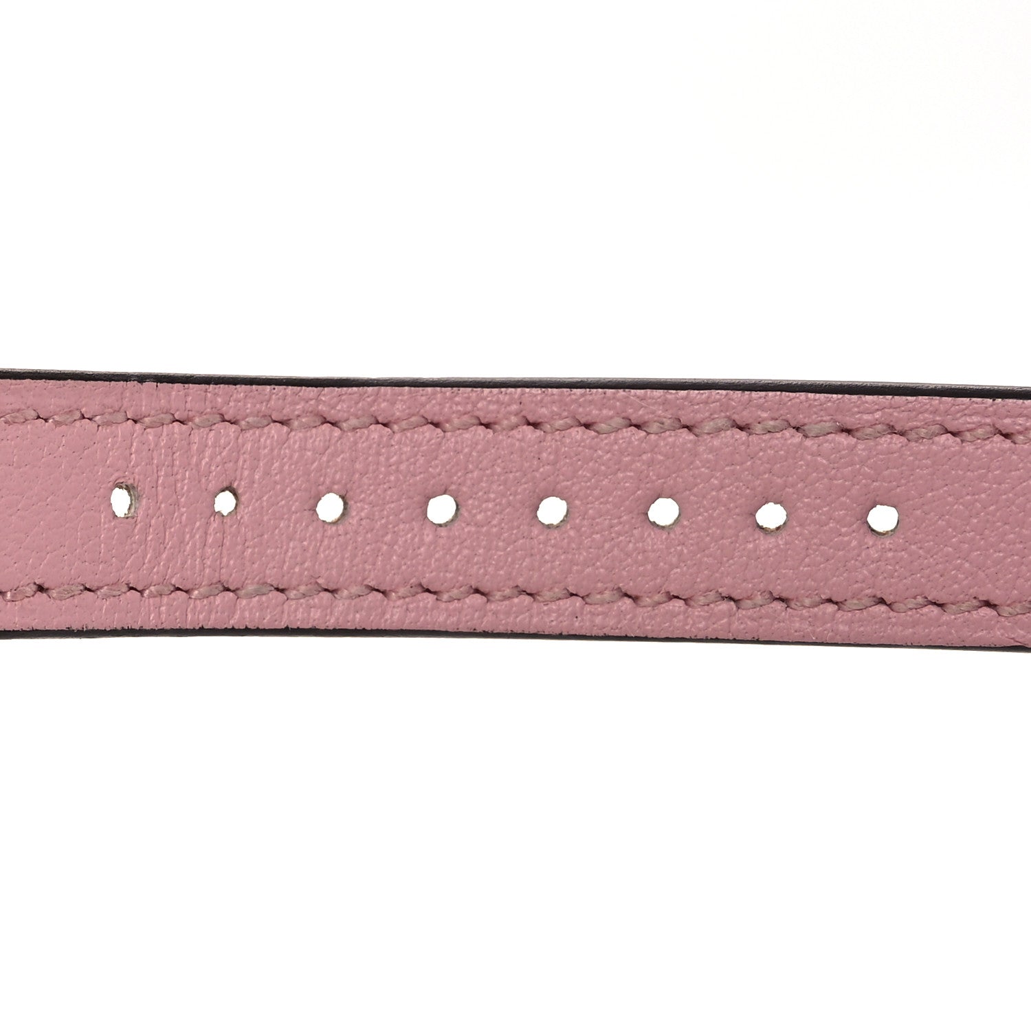 Hermes Swift Mini Heure H Double Tour Watch Strap Rose Sakura 3 of 8