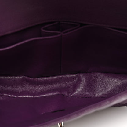 Chanel Caviar Quilted East West Flap Purple 5 of 10