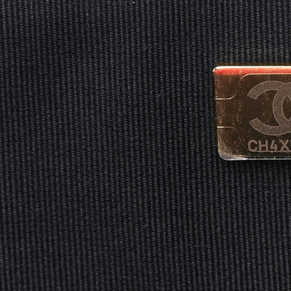 Chanel Jersey Quilted XL Jumbo Flap Navy 7 of 10