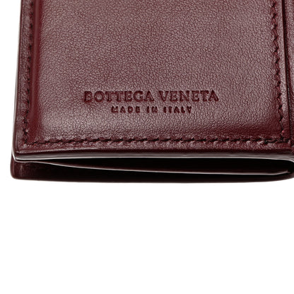 Bottega Veneta Nappa Intrecciato Trifold Wallet Bordeaux 6 of 8
