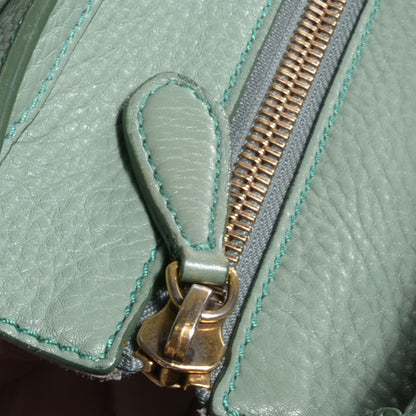 Celine Pebbled Leather Mini Luggage Almond 7 of 10