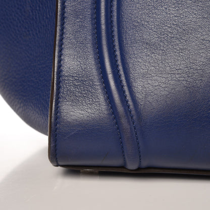 Celine Supple Calfskin Medium Phantom Luggage Indigo 20 of 25