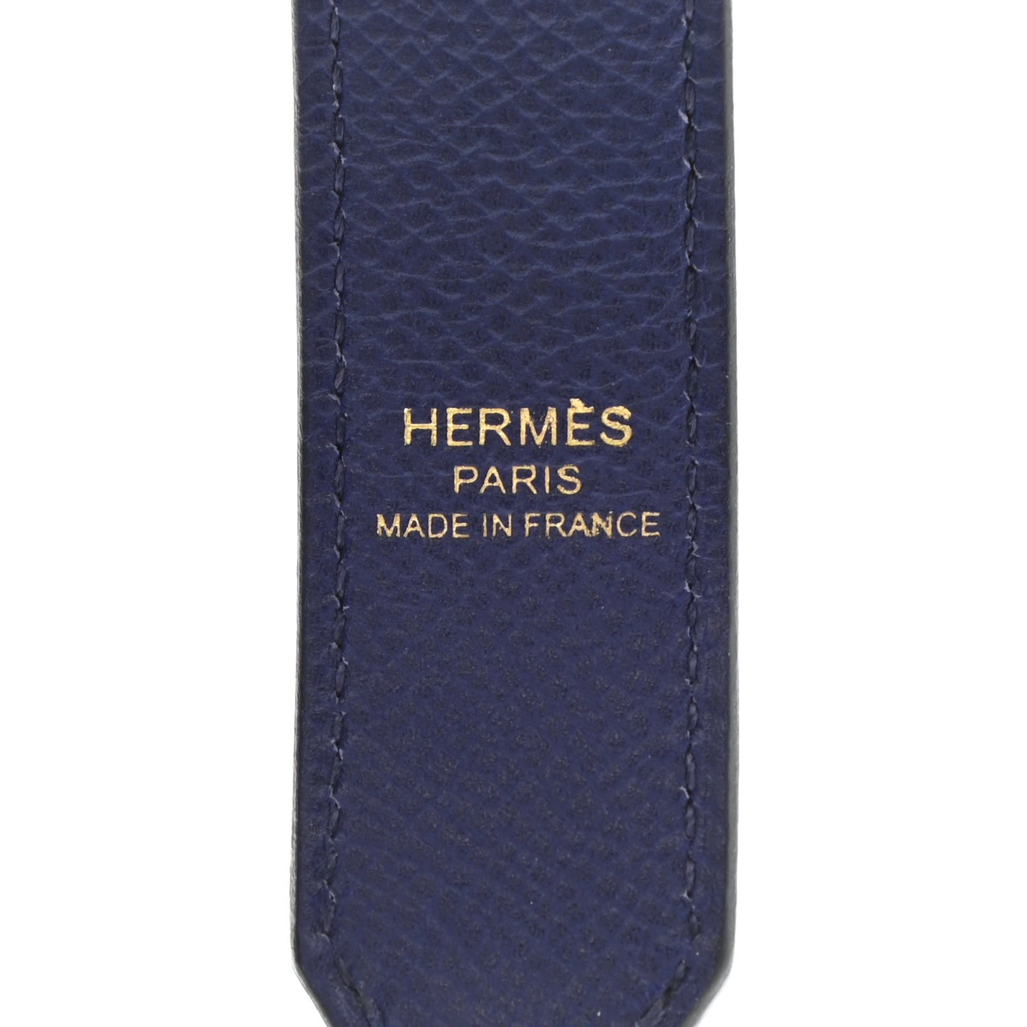 Epsom 25mm Tressage Shoulder Strap Bleu Indigo Noir Terre Battue