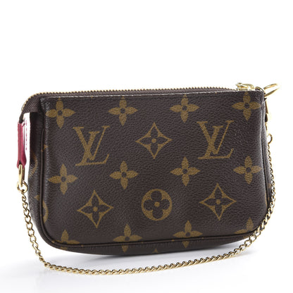 Louis Vuitton Monogram 2020 Christmas Animation Roller Coaster Mini Pochette Accessories Pivoine 3 of 10